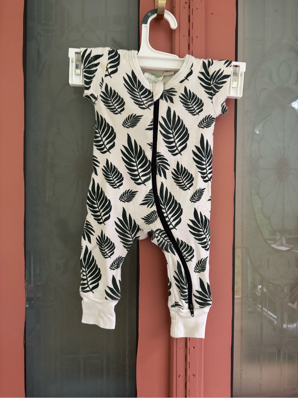 Baby 0-3 mo Parade Organic Cotton One-Piece Romper Zip up